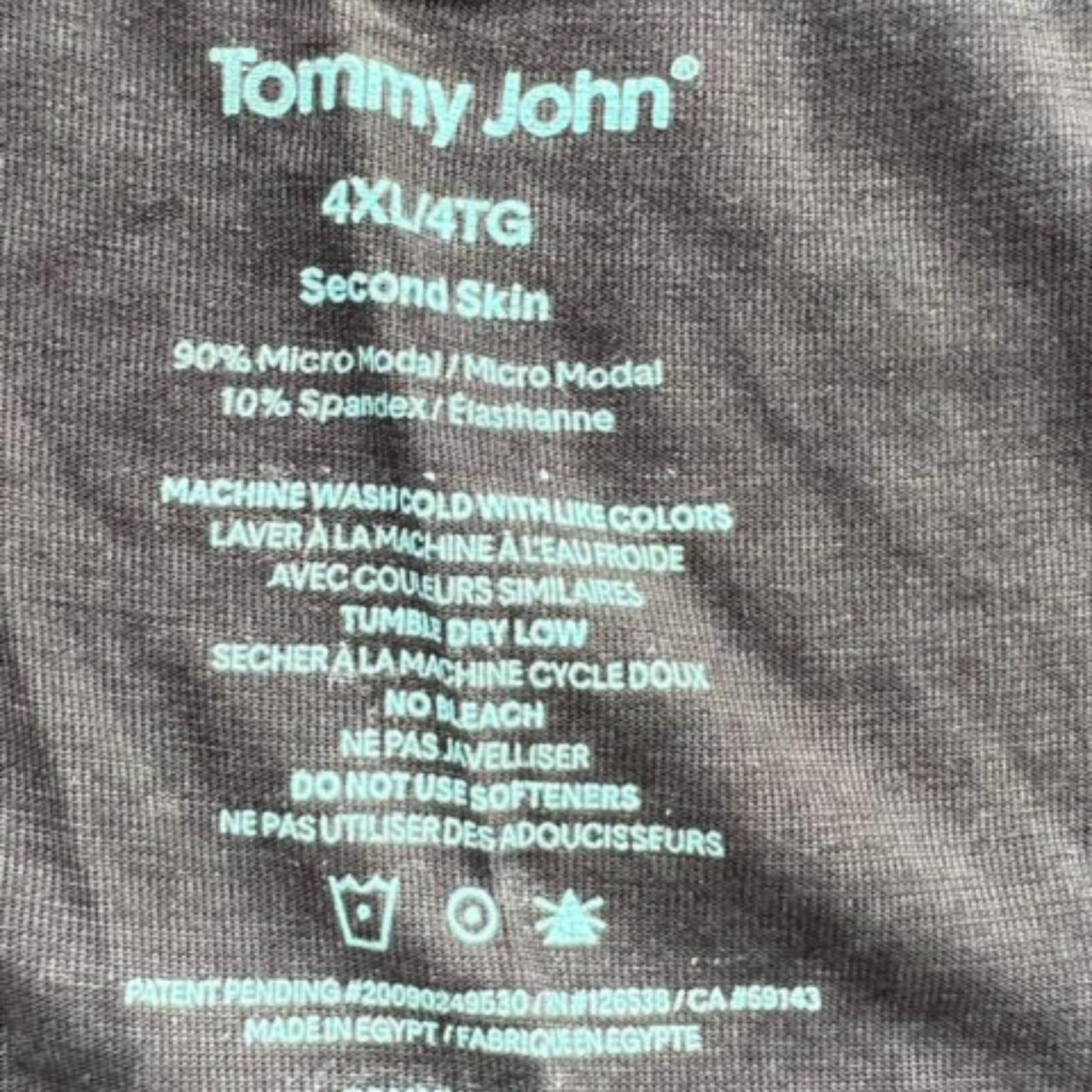 Tommy John Second Skin Men's Super Soft Black Tank... - Depop