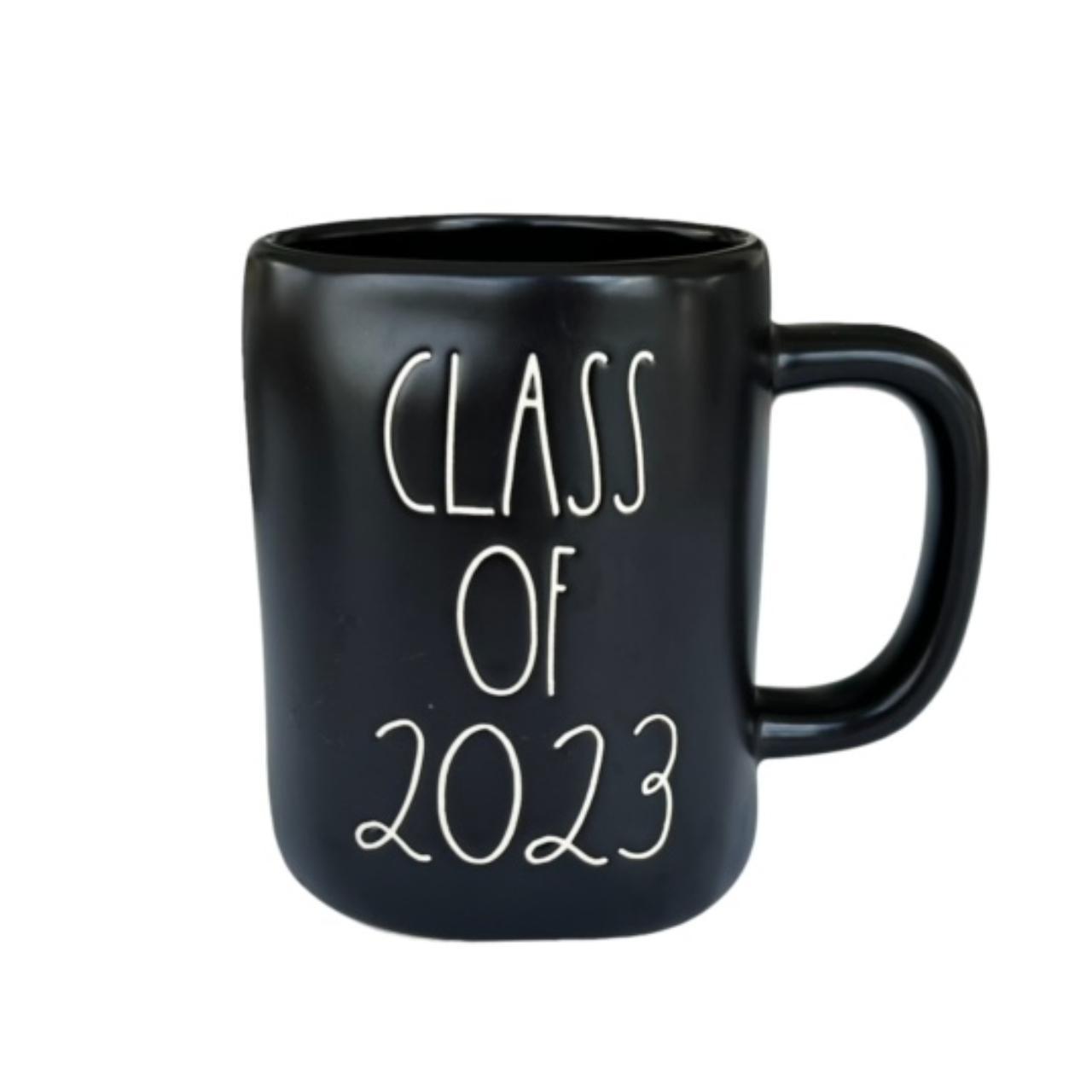 NEW Rae Dunn "CLASS OF 2023" Black Coffee Mug Depop