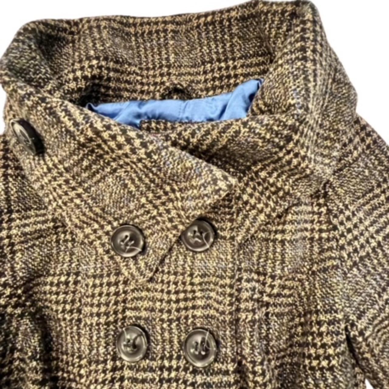 Dollhouse Outerwear Tweed Peacoat Fashion Brown... Depop