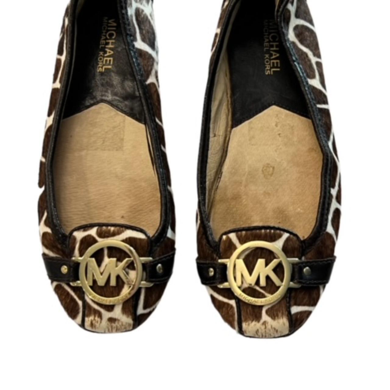 michael kors animal print boots