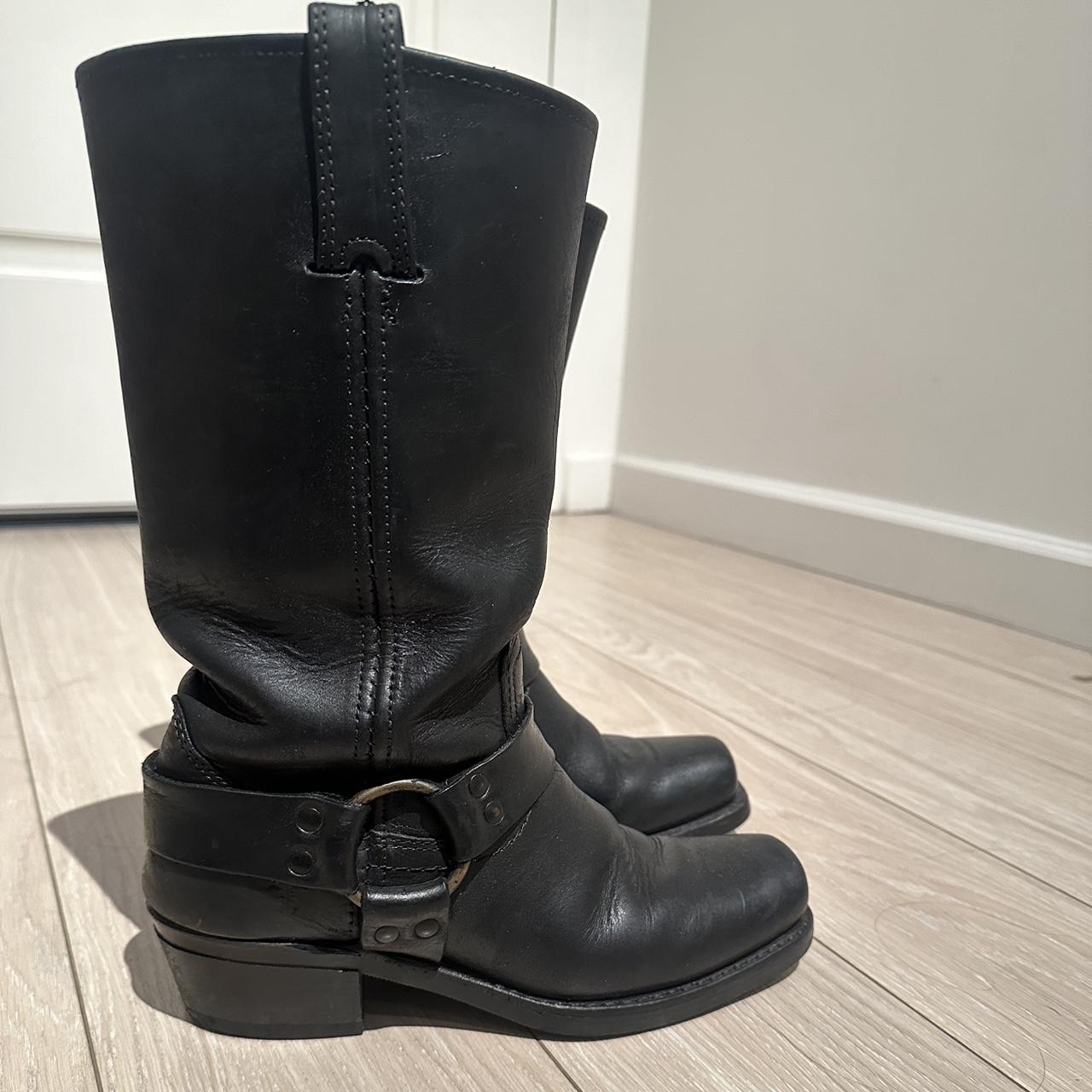 frye moto bootie