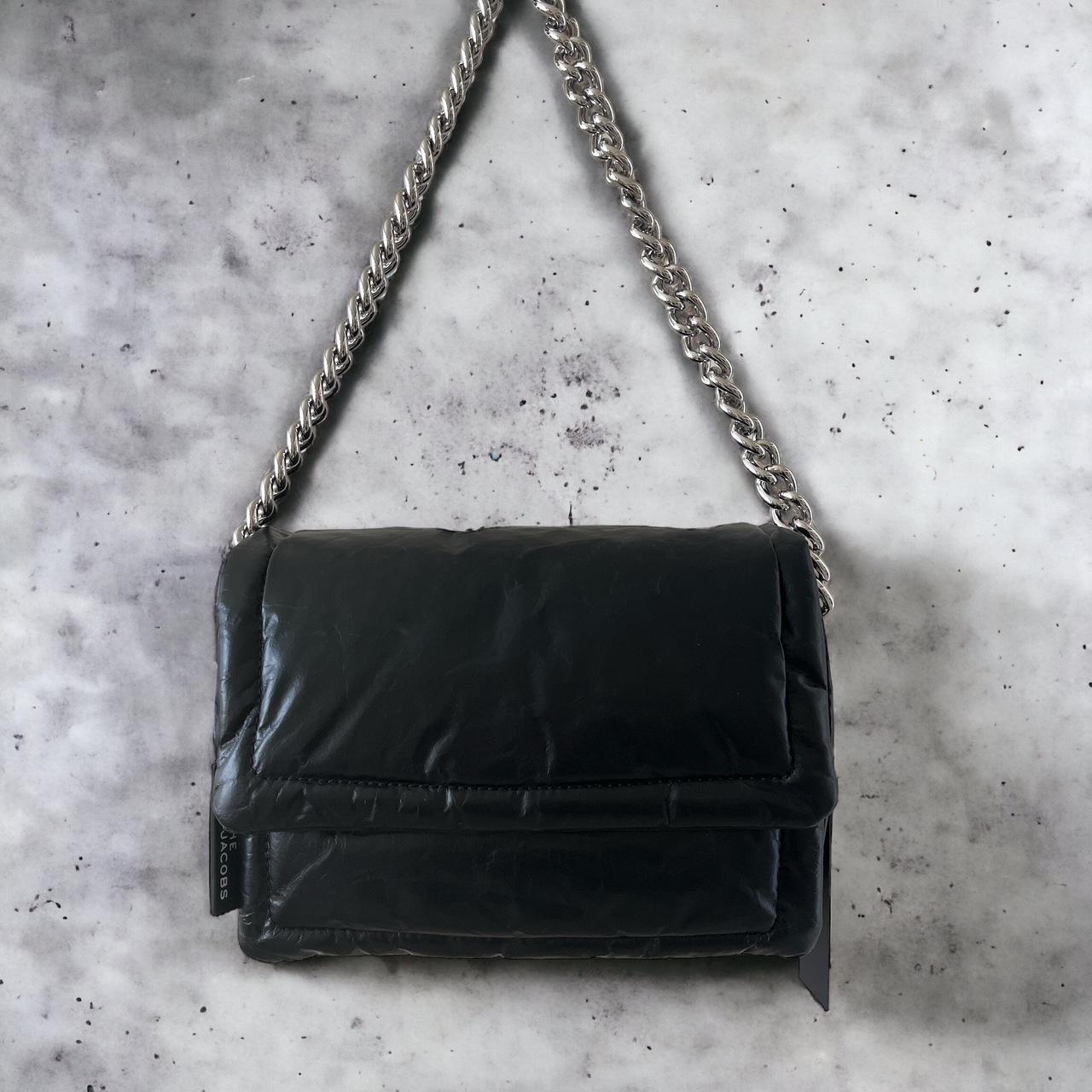 Marc jacobs metallic lamb skin pillow bag Statement - Depop