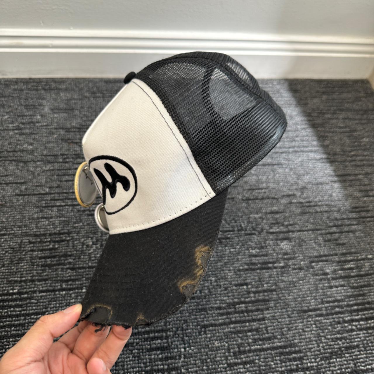帽子 Mowalola lotta cap gray Mowalola Gray 'Lotta' Cap Mowalola