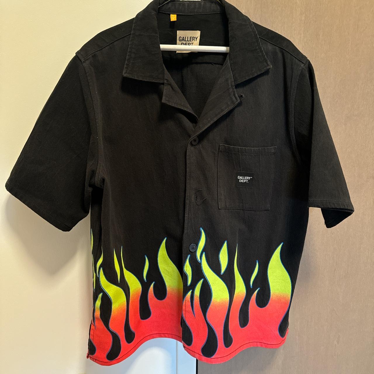 Gallery Department Flame Parker Shirt Size:... - Depop