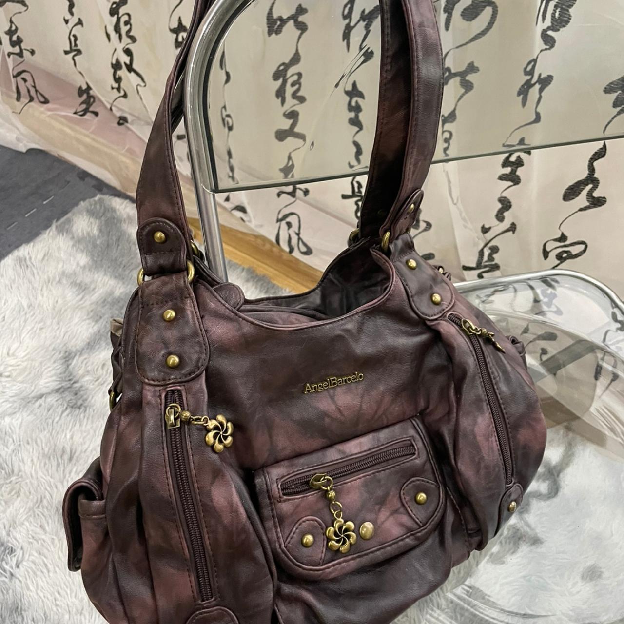 Y2k Style Purple Ladies Casual Shoulder Messenger... - Depop