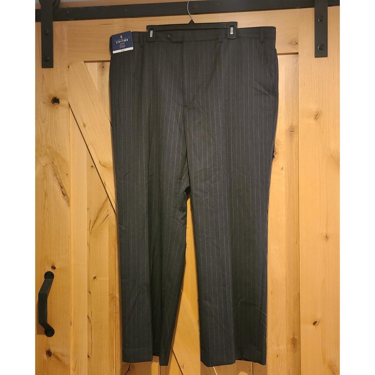 NEW! Men's 44x30 Stafford Executive Portly Fit... - Depop