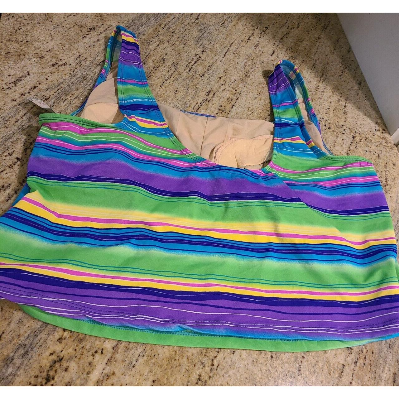 New! Lane Bryant Venezia Swim Plus Sz 28W No Wire... - Depop