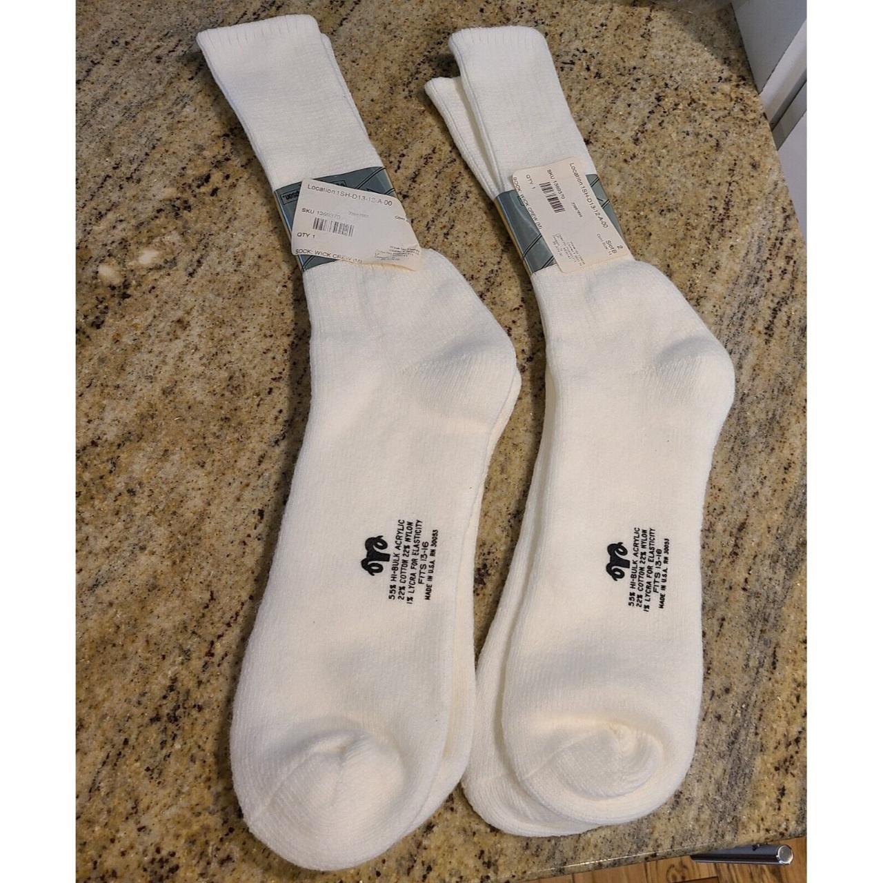 2 Pair NORM THOMPSON Wick Sport White Socks Crew... Depop