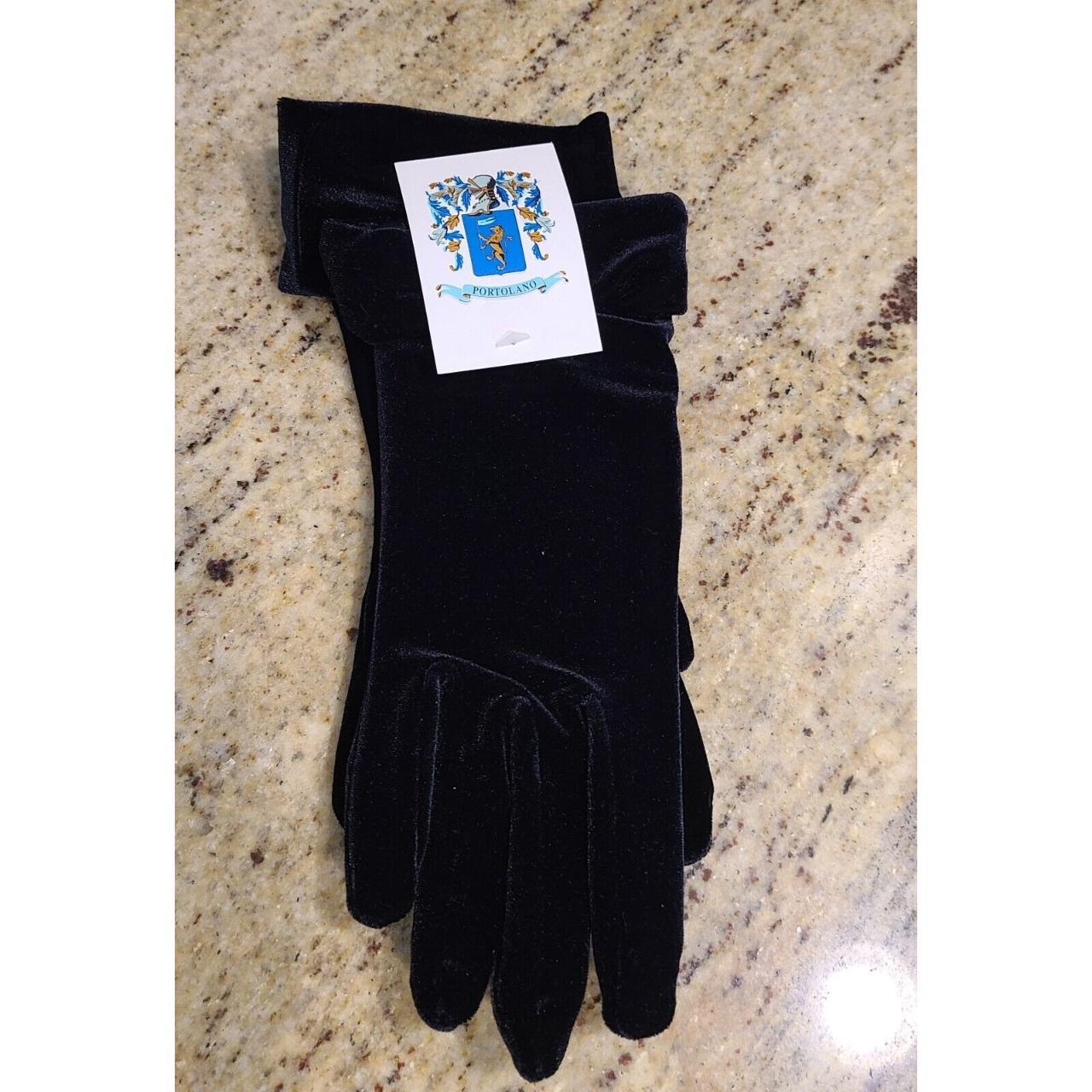 New! Portolano Women Gloves One Nize Black 9