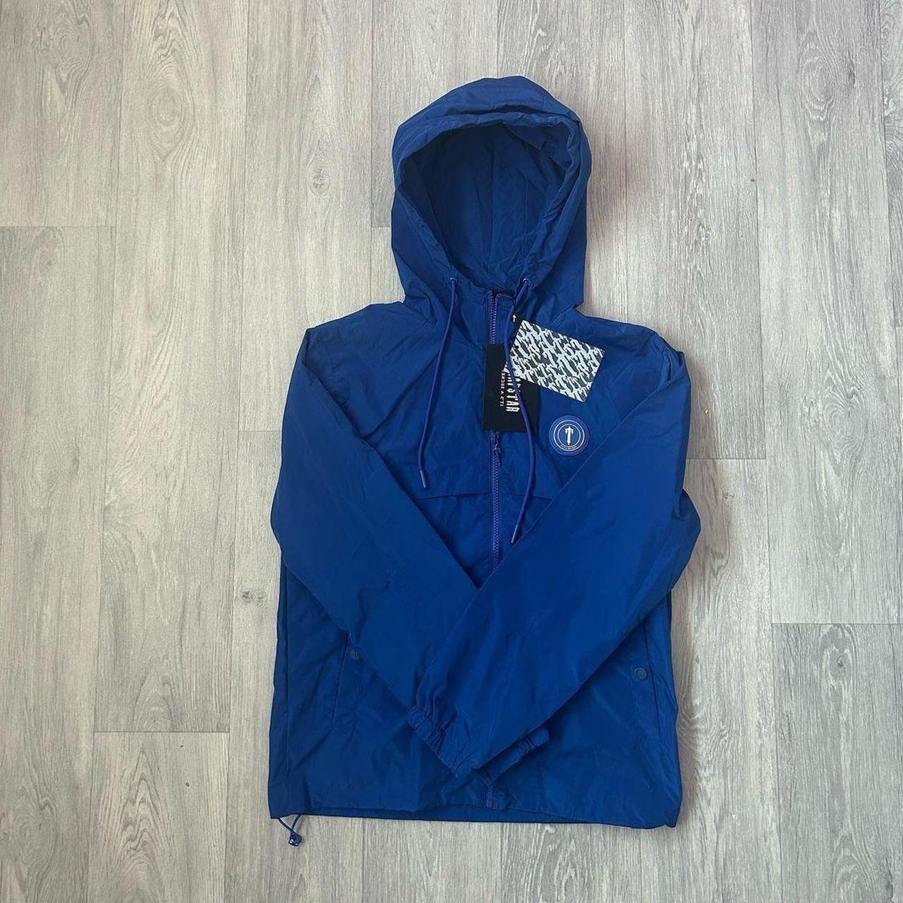 Trapstar windbreaker jacket Dark Blue Authentic... Depop