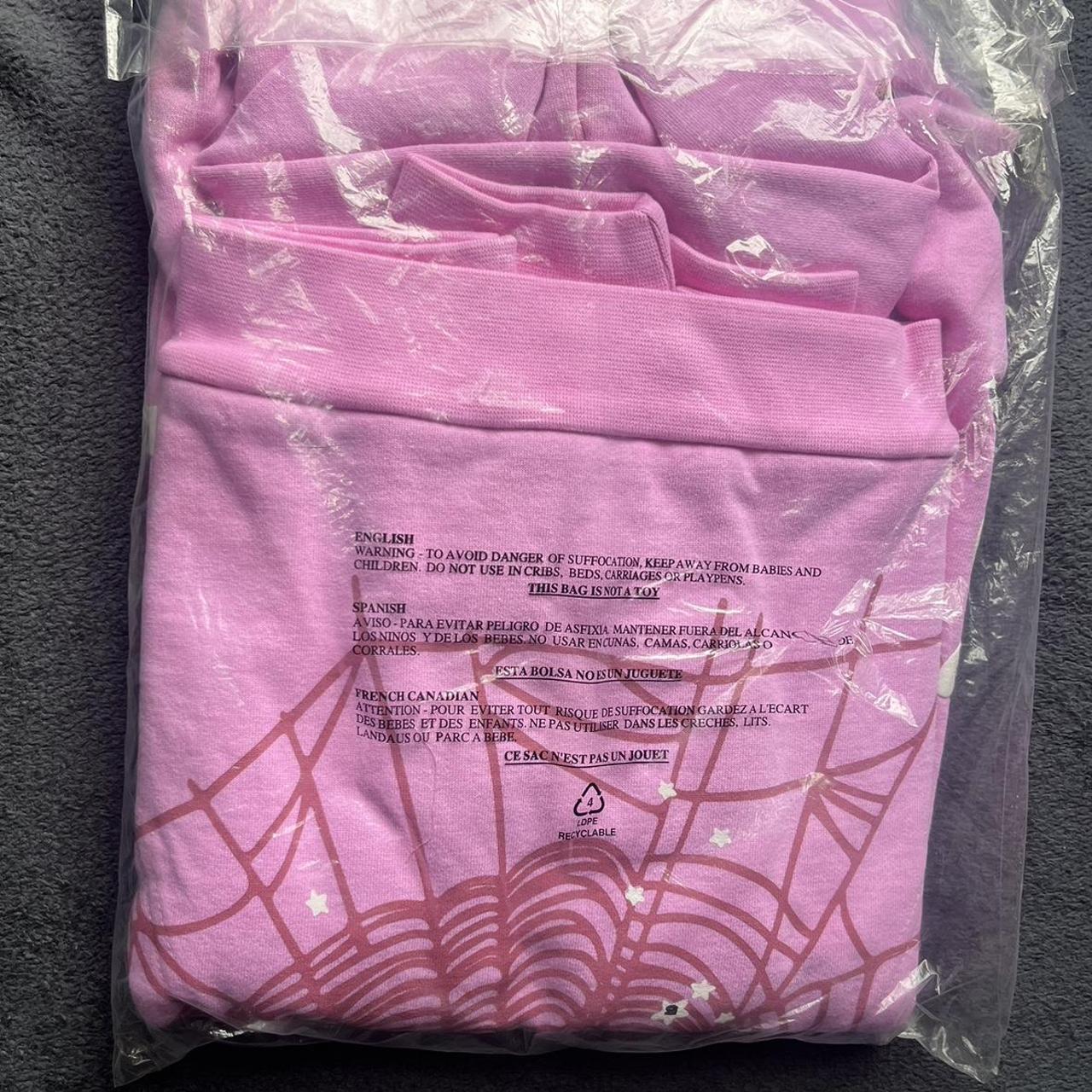 Pink Atlanta Sp5der Hoodie Brand new Never worn... - Depop
