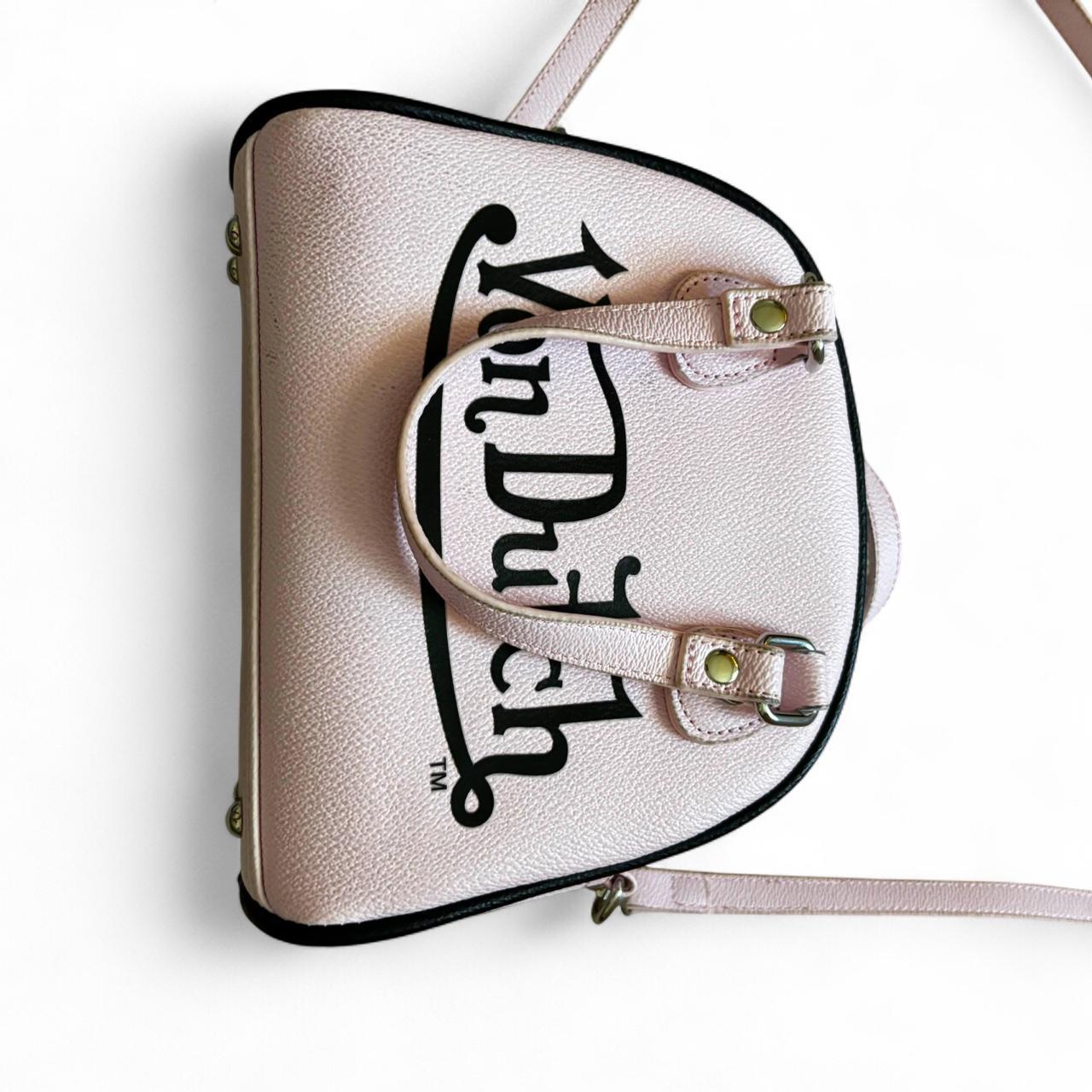SALE明日まで！Von Dutch ピンク バッグ Von Dutch “Pink Rider” Classic Chopper Tote