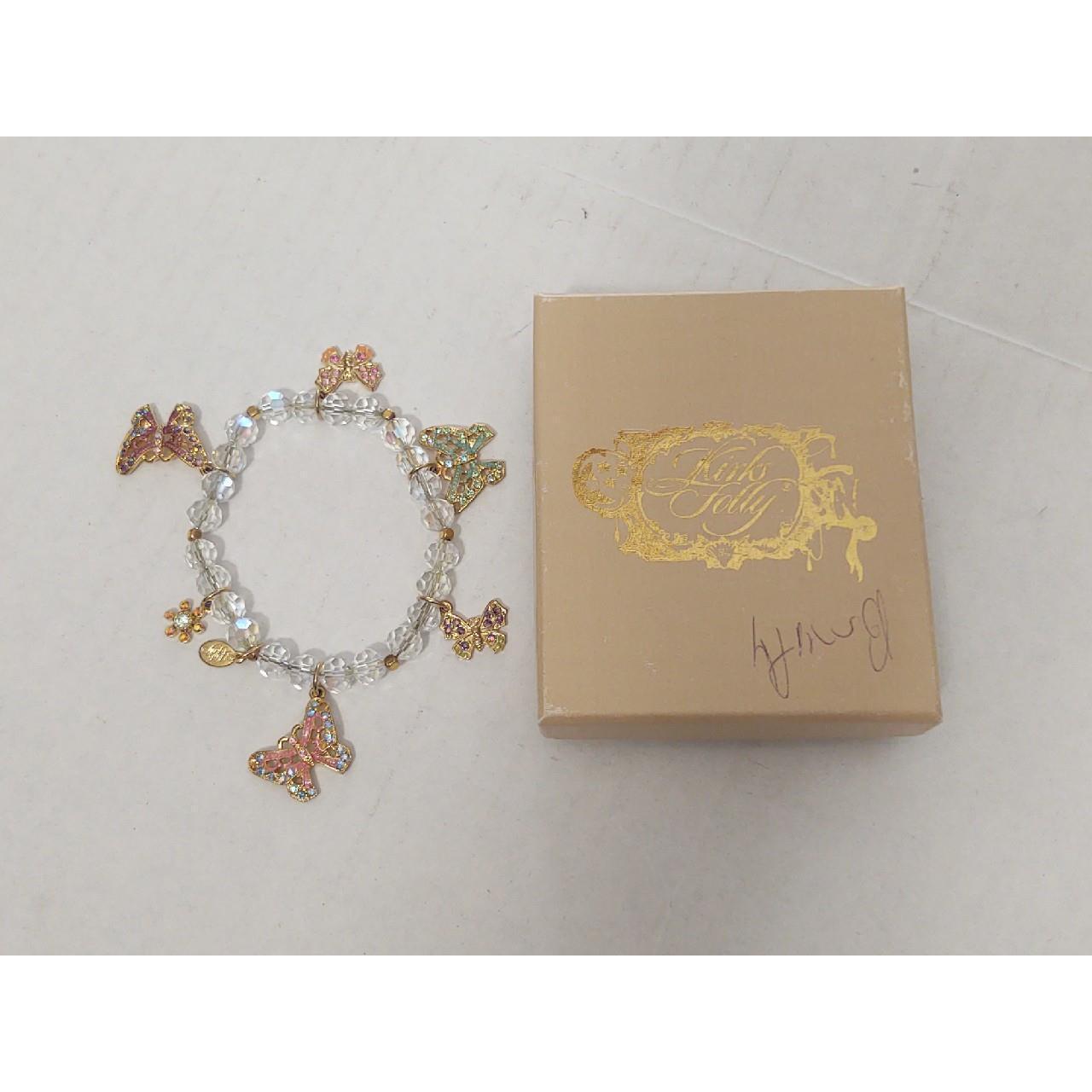 Introducing the Kirks Folly Multicolor Rhinestone... - Depop