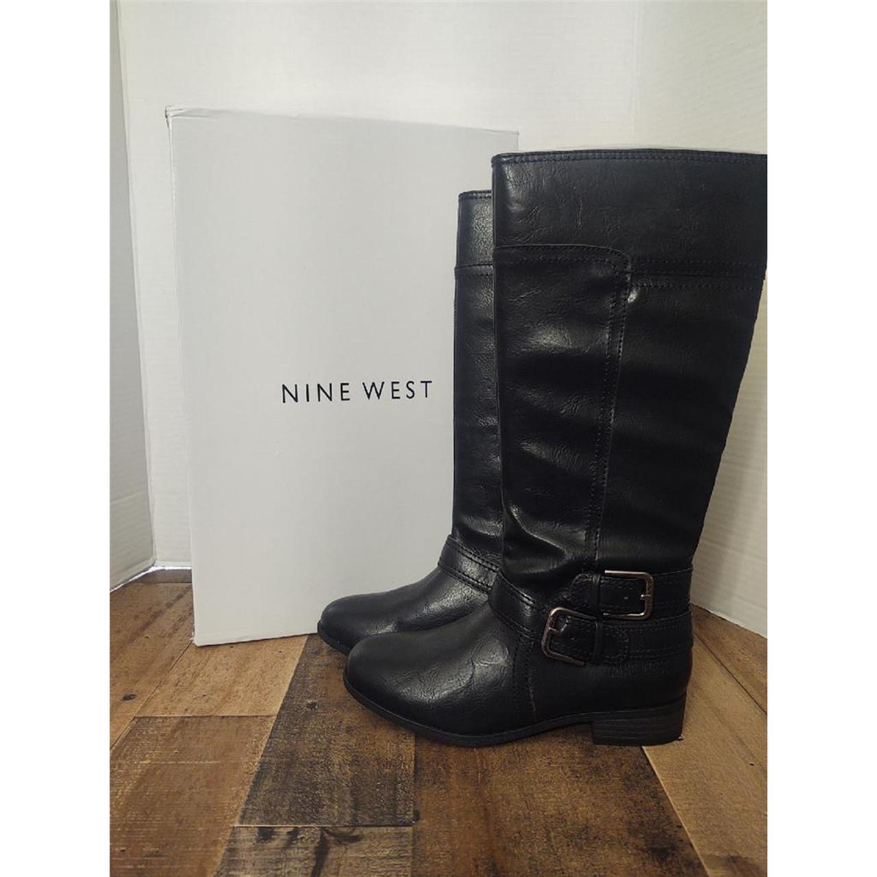 Nine west sassy tran on sale boots