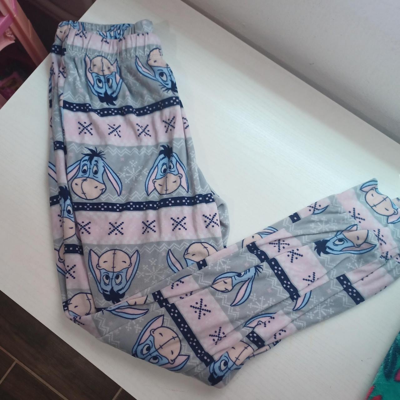 Cozy Eeyore pj pants Size 0-2 in... - Depop