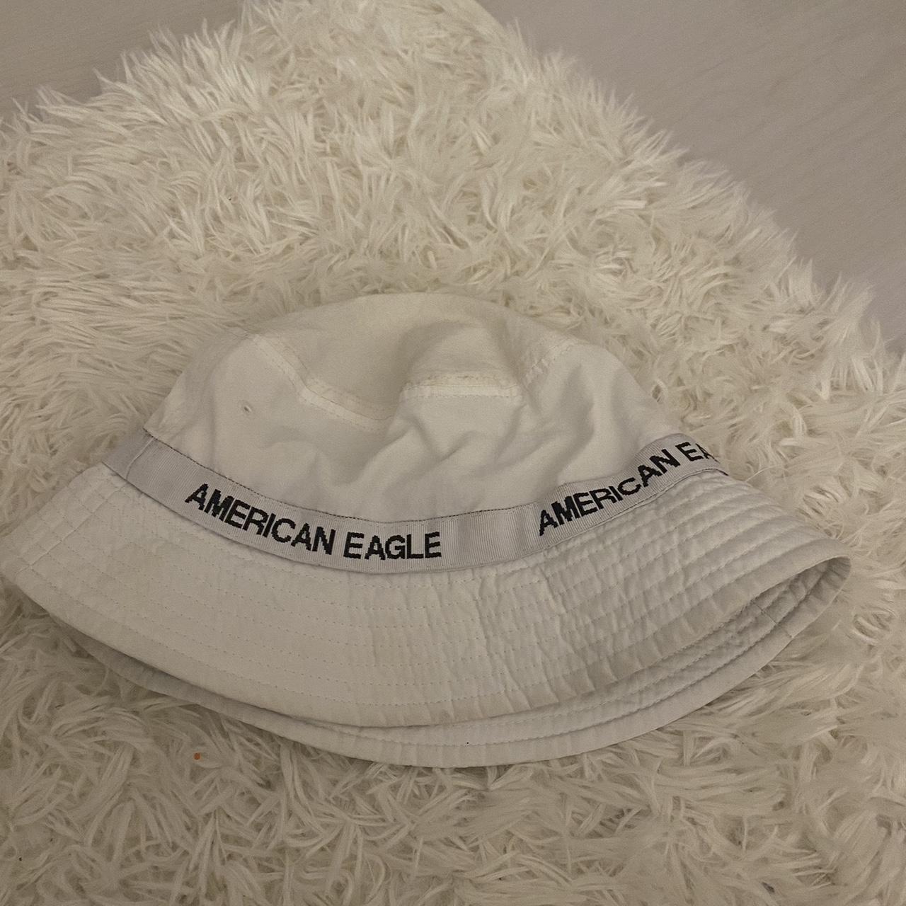 white American Eagle bucket hat Depop