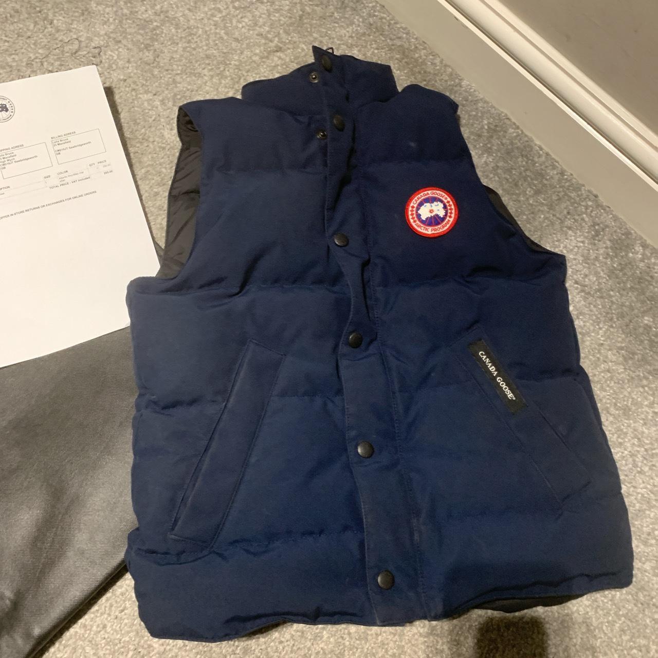 Canada goose navy on sale gilet