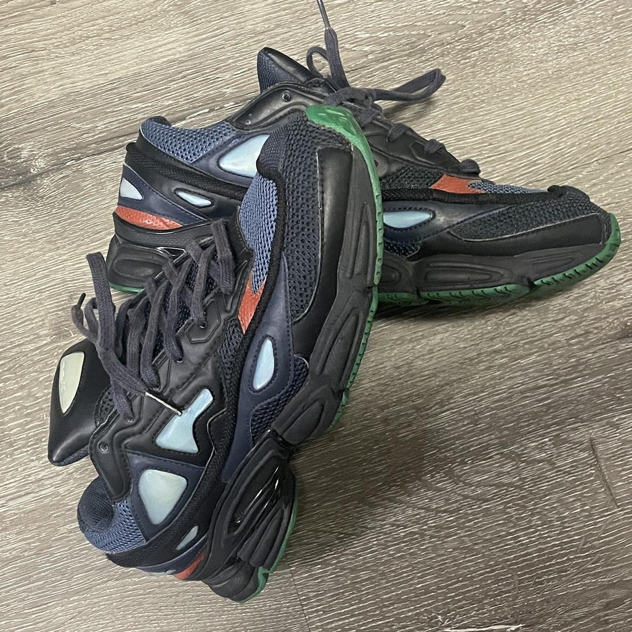 Raf simons x adidas ozweego night marine Rare color... - Depop