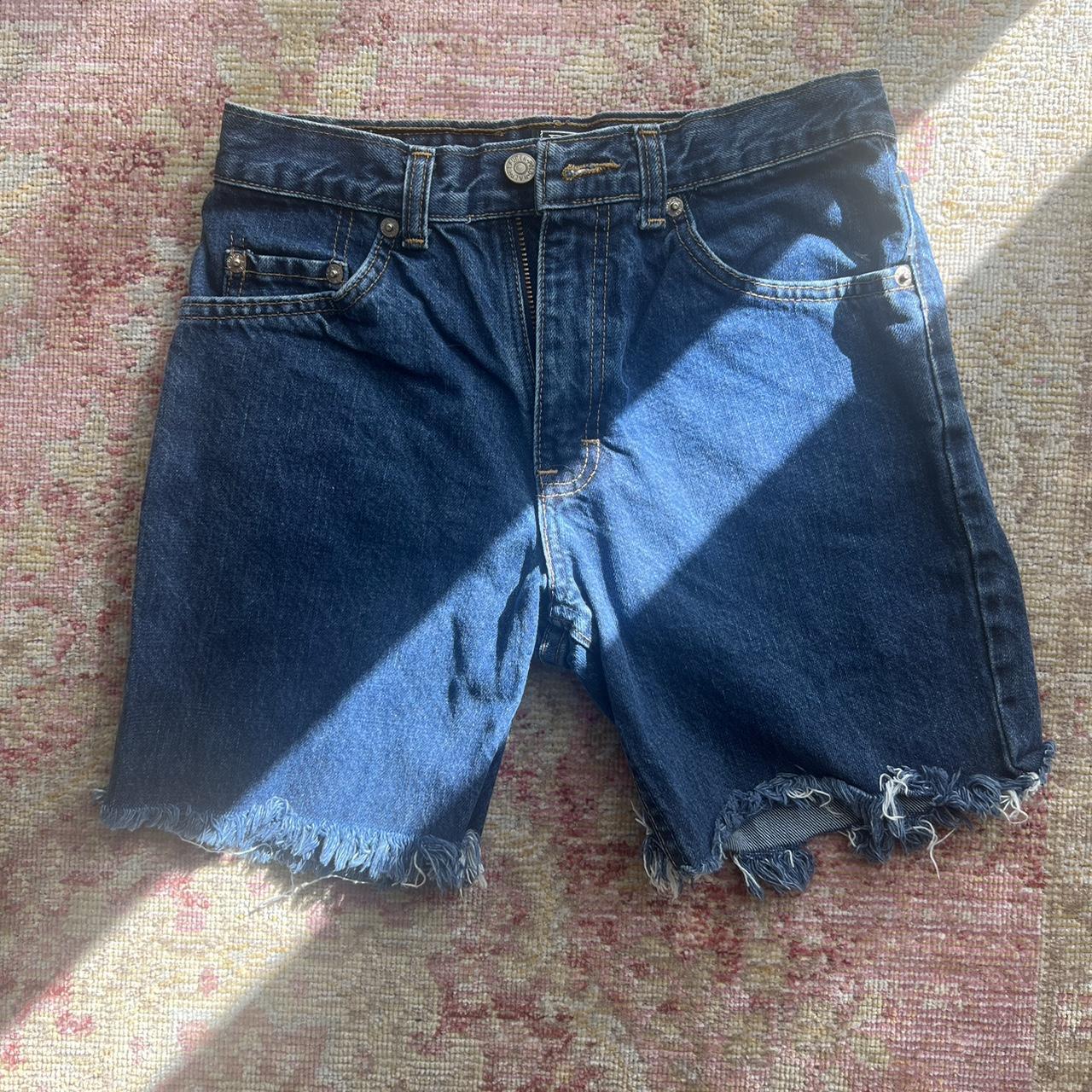 polo ralph lauren jean shorts these classic shorts... - Depop