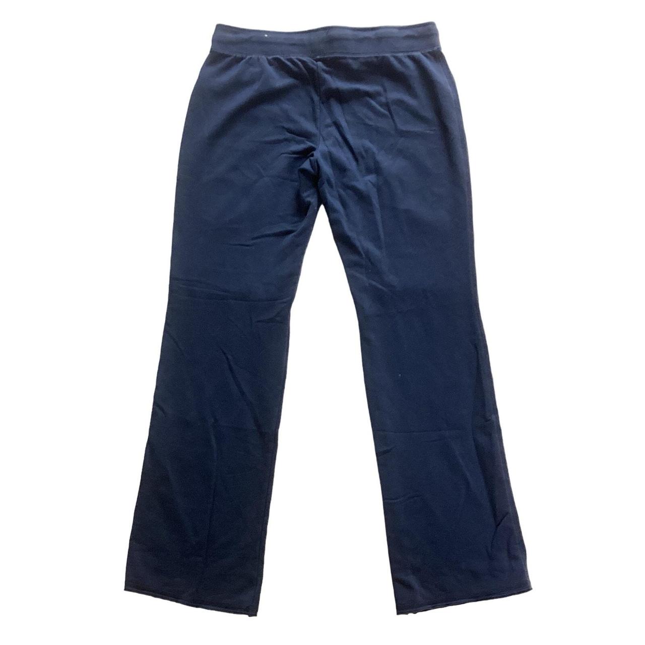Blue fit and flare sweatpants by Aeropostale in good... - Depop