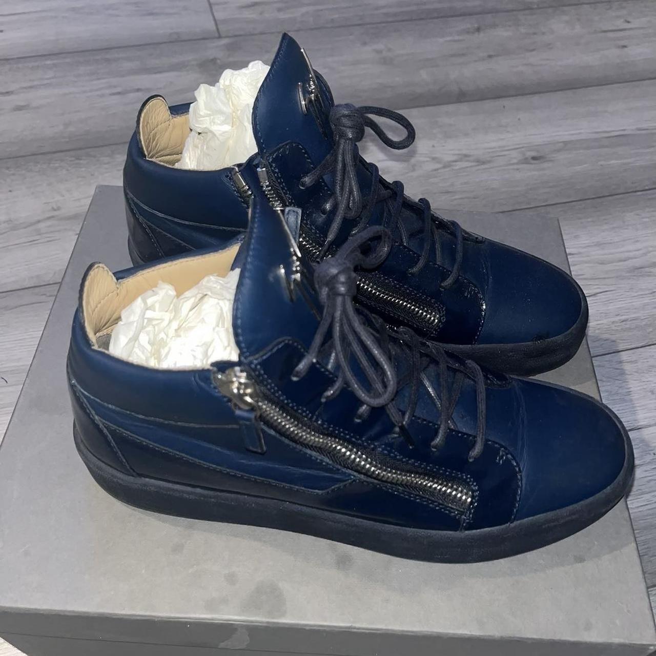 Blue giuseppe hotsell high tops