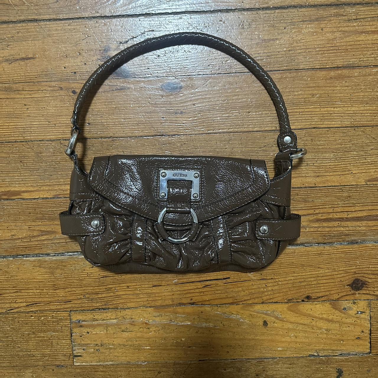 Brown Guess Bag🥹 Mint Condition🥰 💌dm With Any Depop