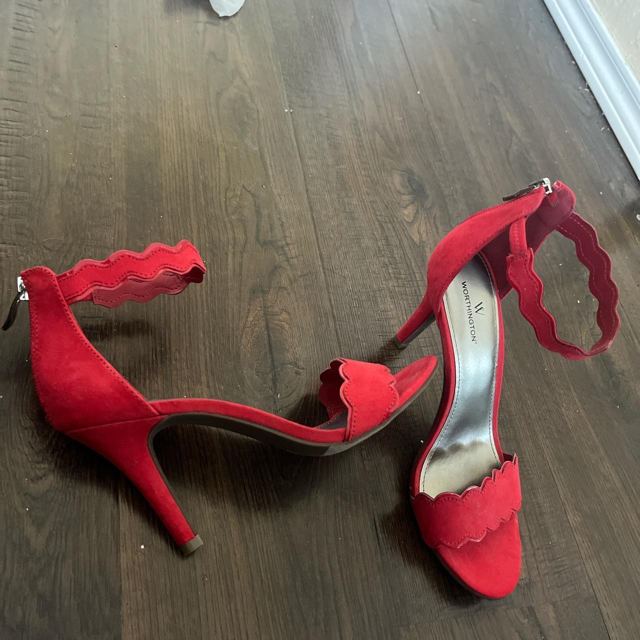 Worthington store red heels