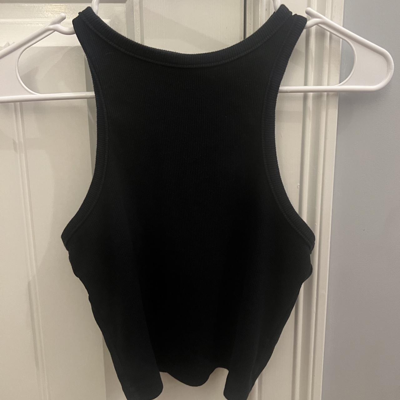 h and m high neck tank | size small | worn once - Depop