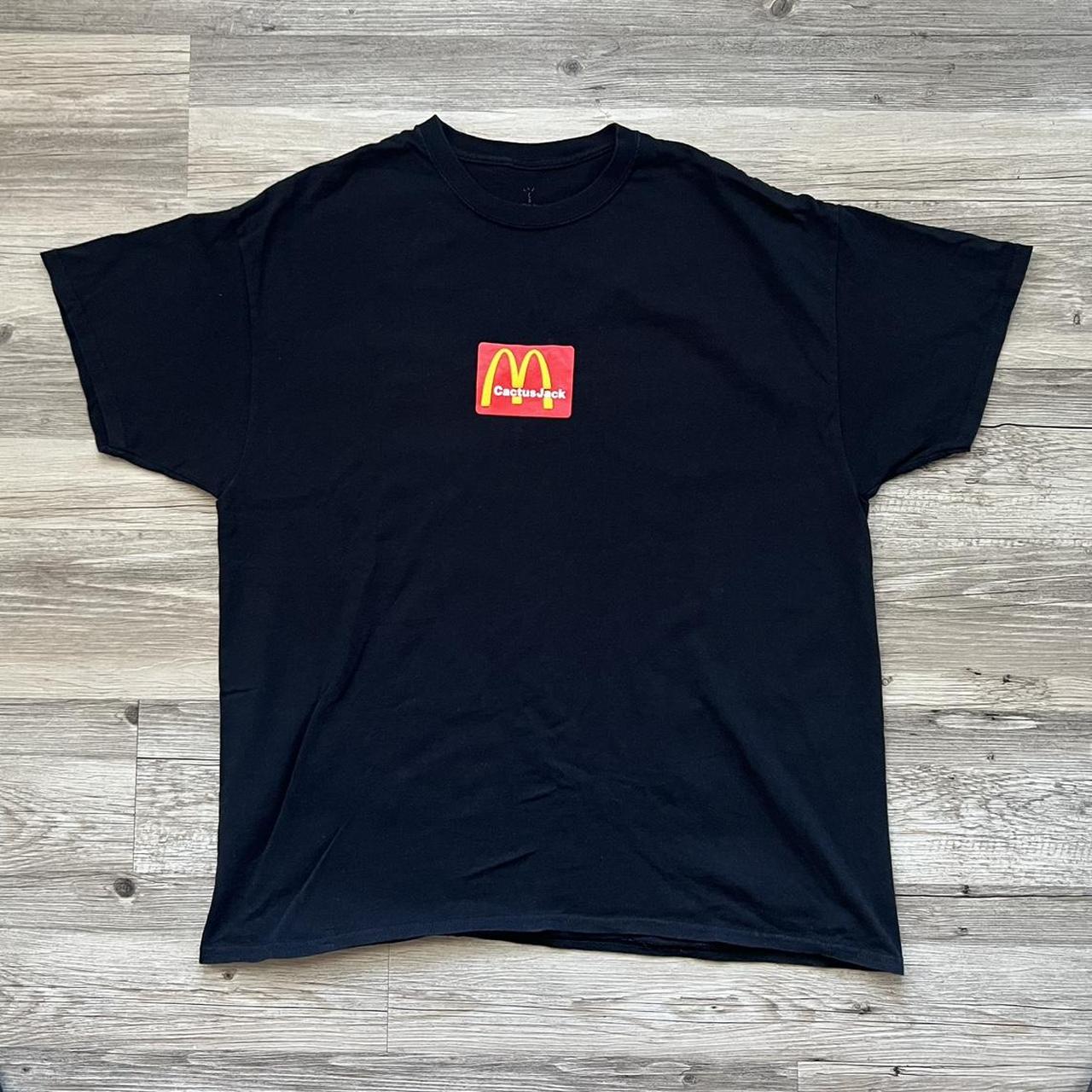 Travis Scott x McDonalds sesame cactus Jack tee - - Depop