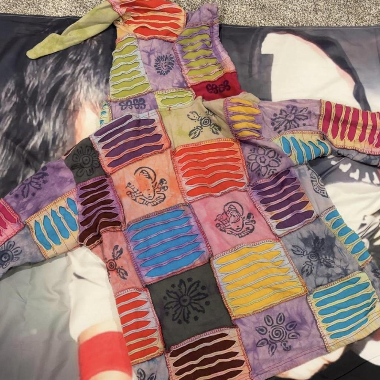 Women's Jacket - Multi - XL – Colourful patchwork… - image 3