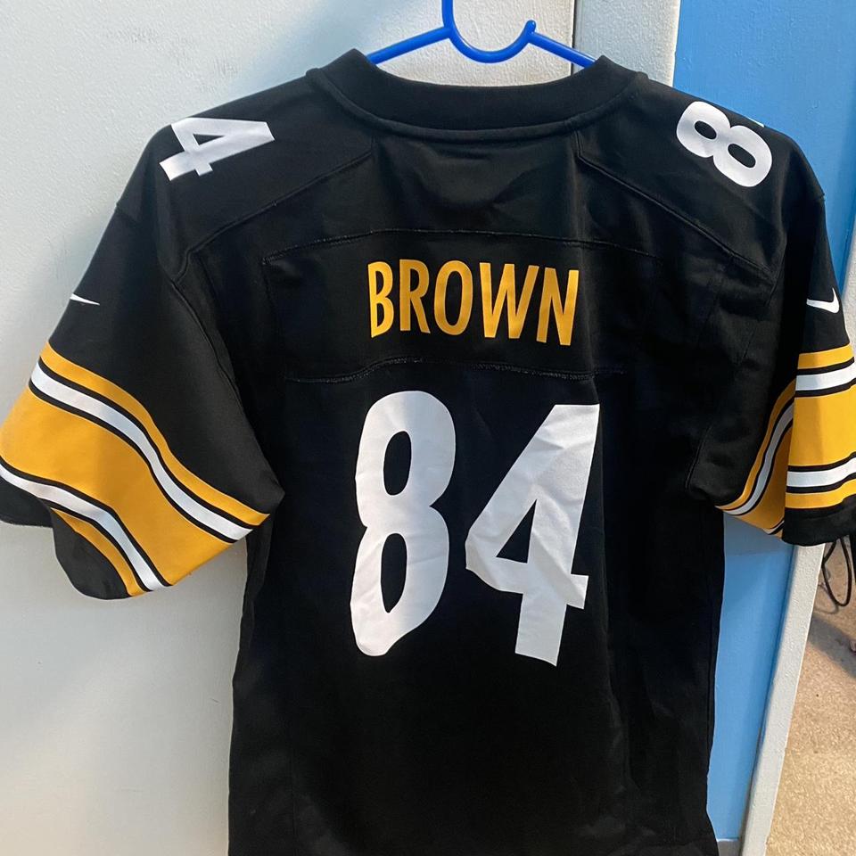 NFL Steelers Jersey Antonio Brown No. 84 Youth L - Depop