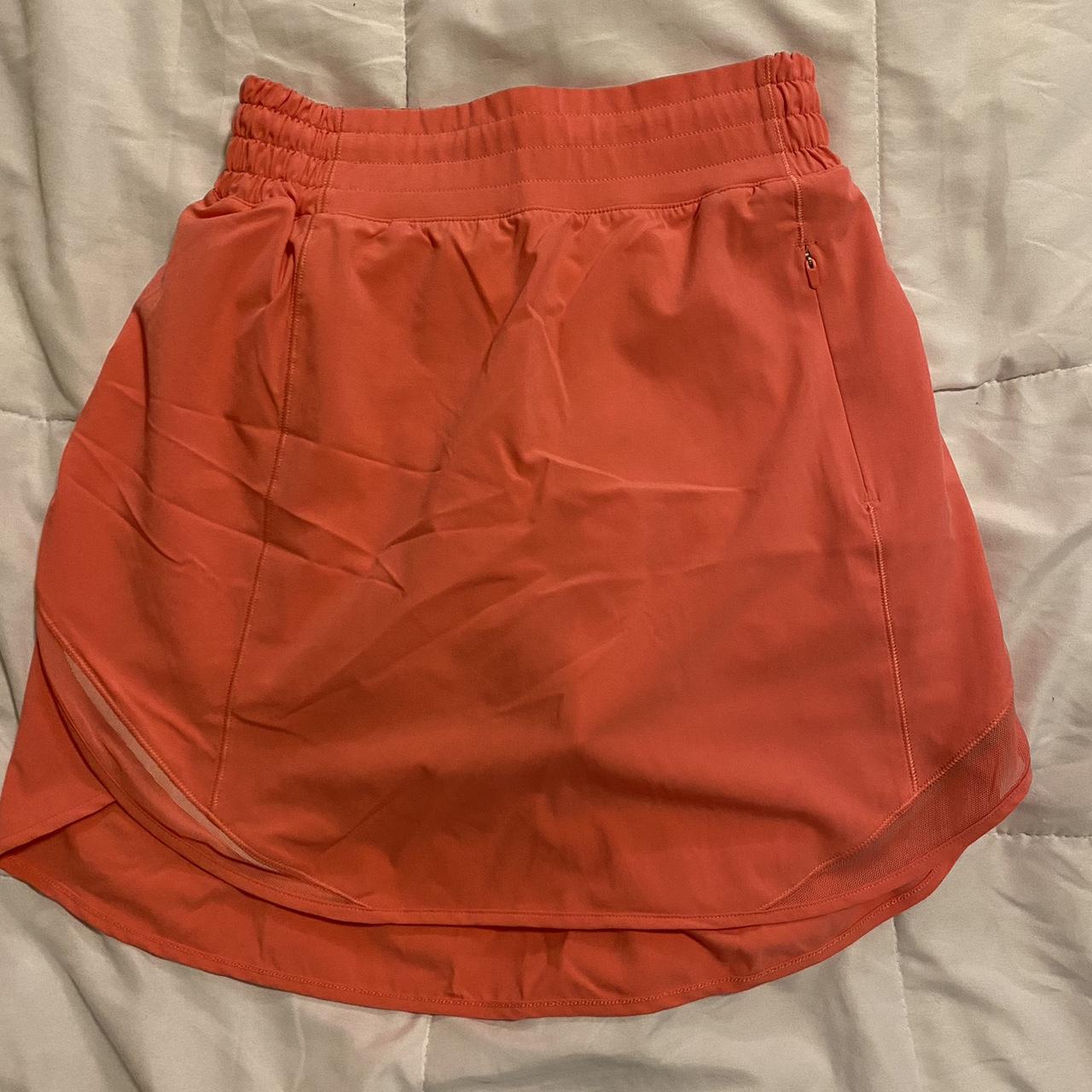 Coral Lululemon skirt, long Depop