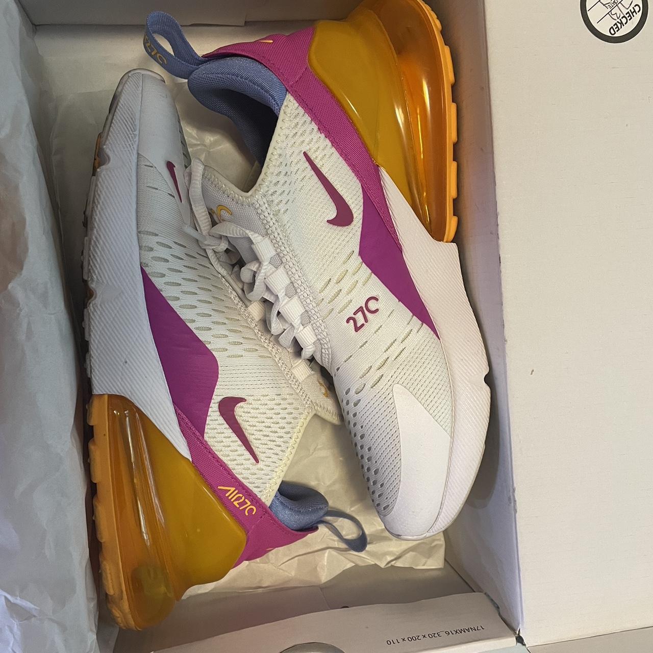 nike 270 women yellow