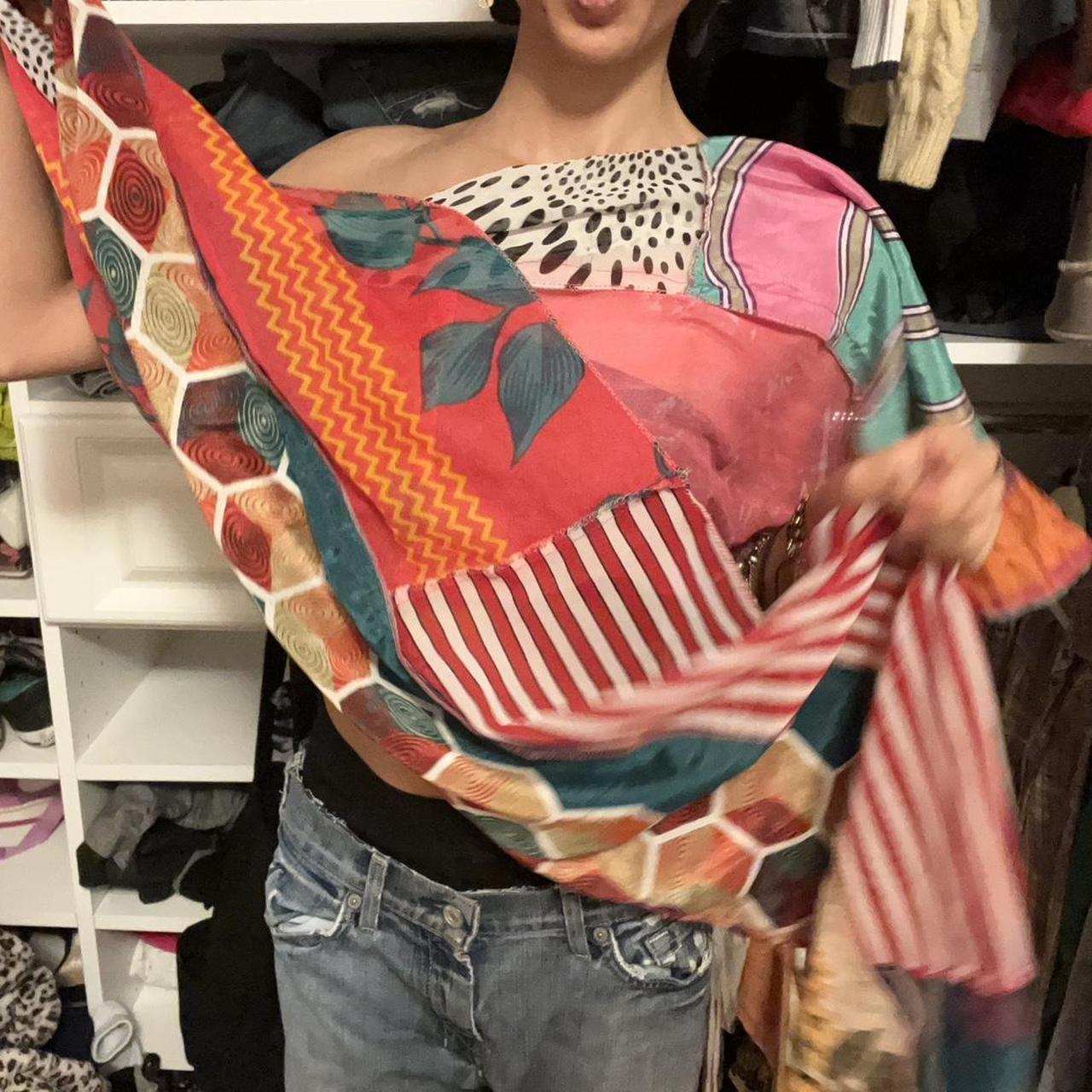 Women's Scarf - Multi – unique multi use multi co… - image 1