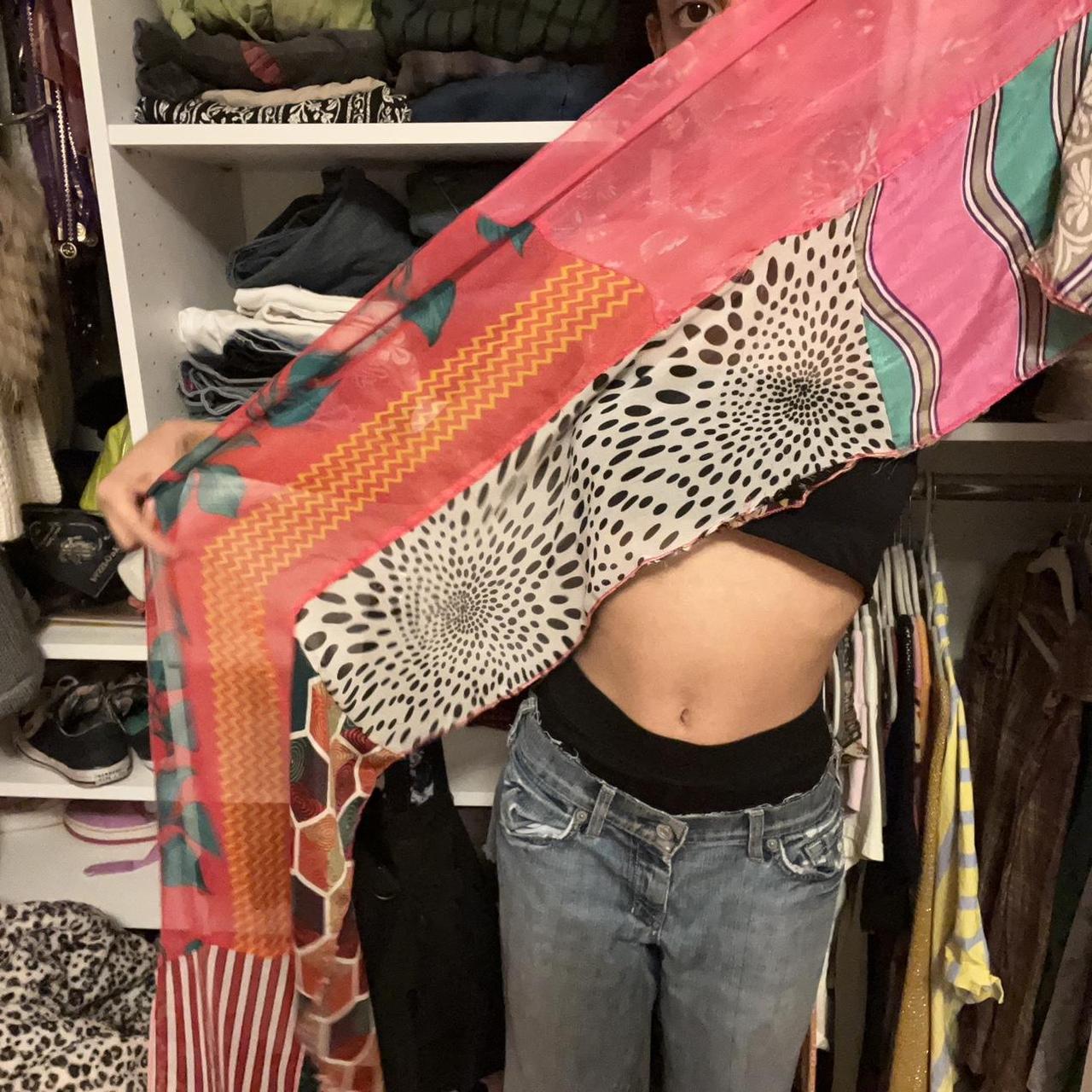 Women's Scarf - Multi – unique multi use multi co… - image 4