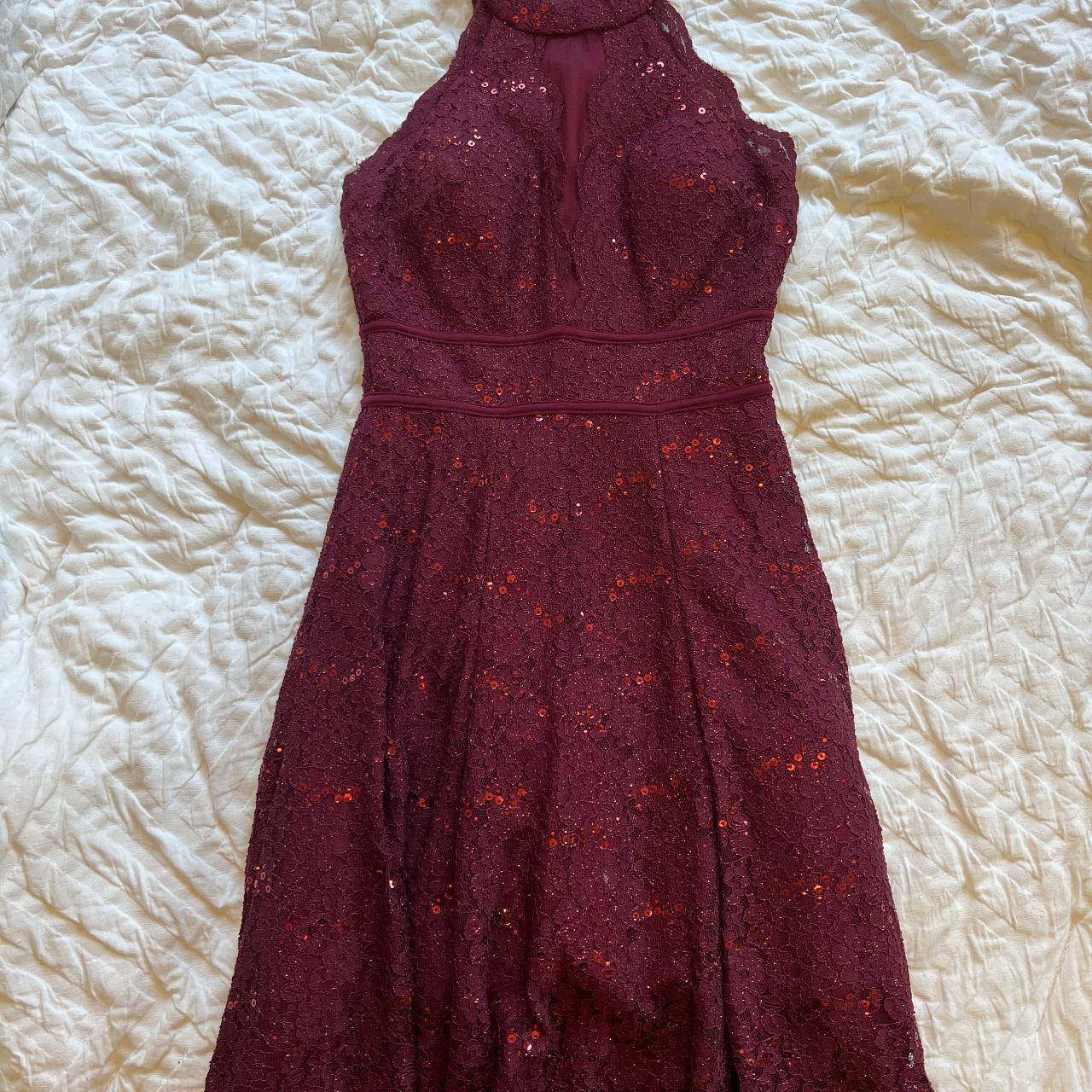 Nordstrom maroon dress cheap