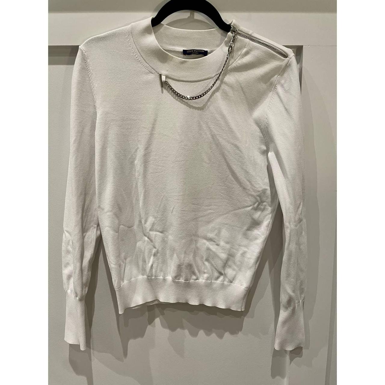 Louis vuitton jumper discount white