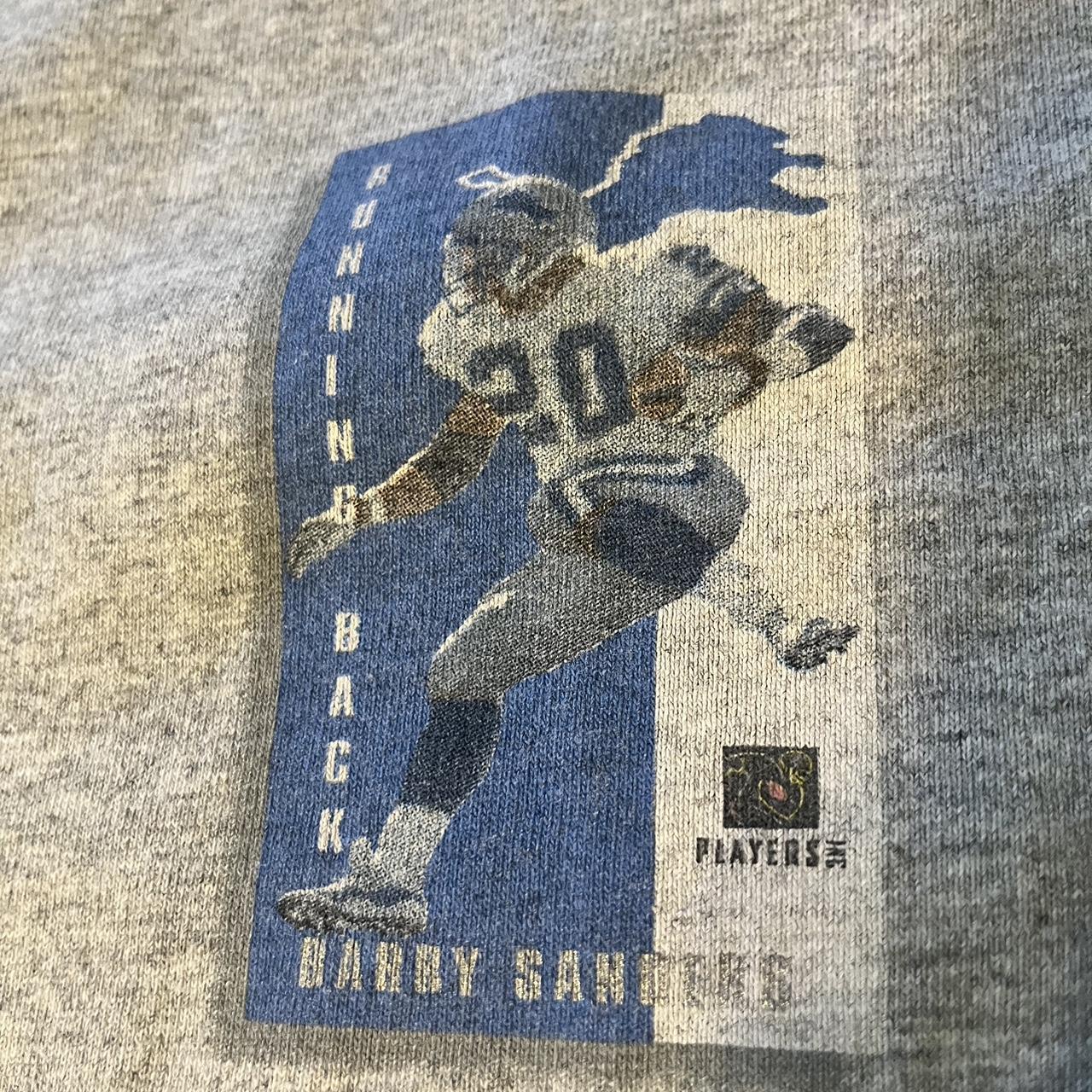 Vintage Detroit Lions Barry Sanders shirt in - Depop