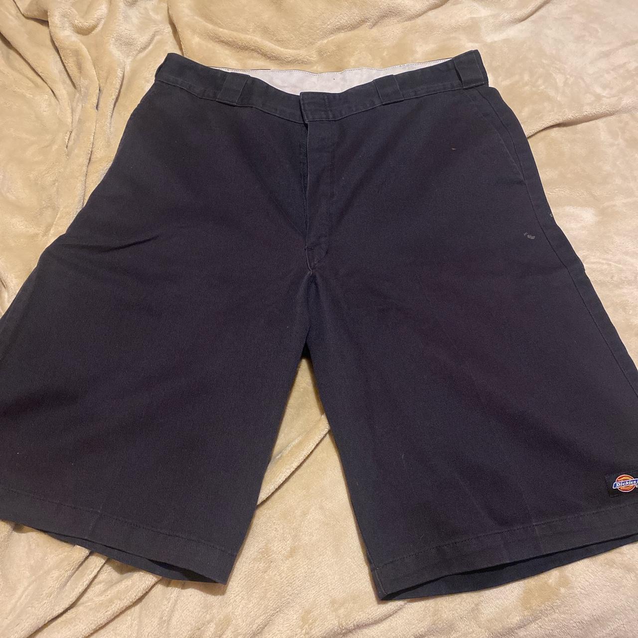 dark blue dickies jorts size XL - Depop