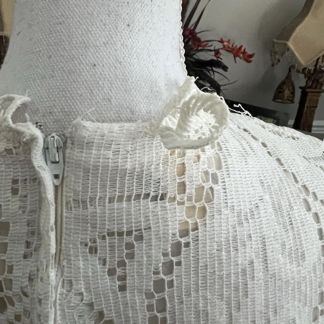 L'Aiglon Women's Pencil Dress - Cream/White - 14 … - image 4