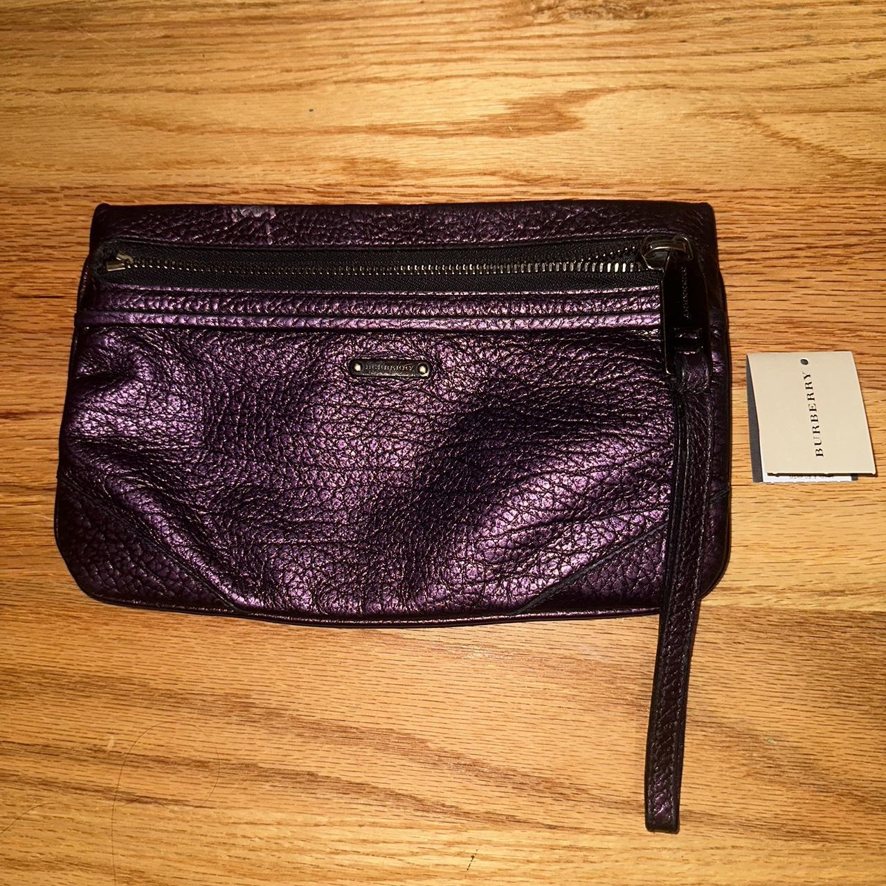 Burberry wristlet clearance wallet