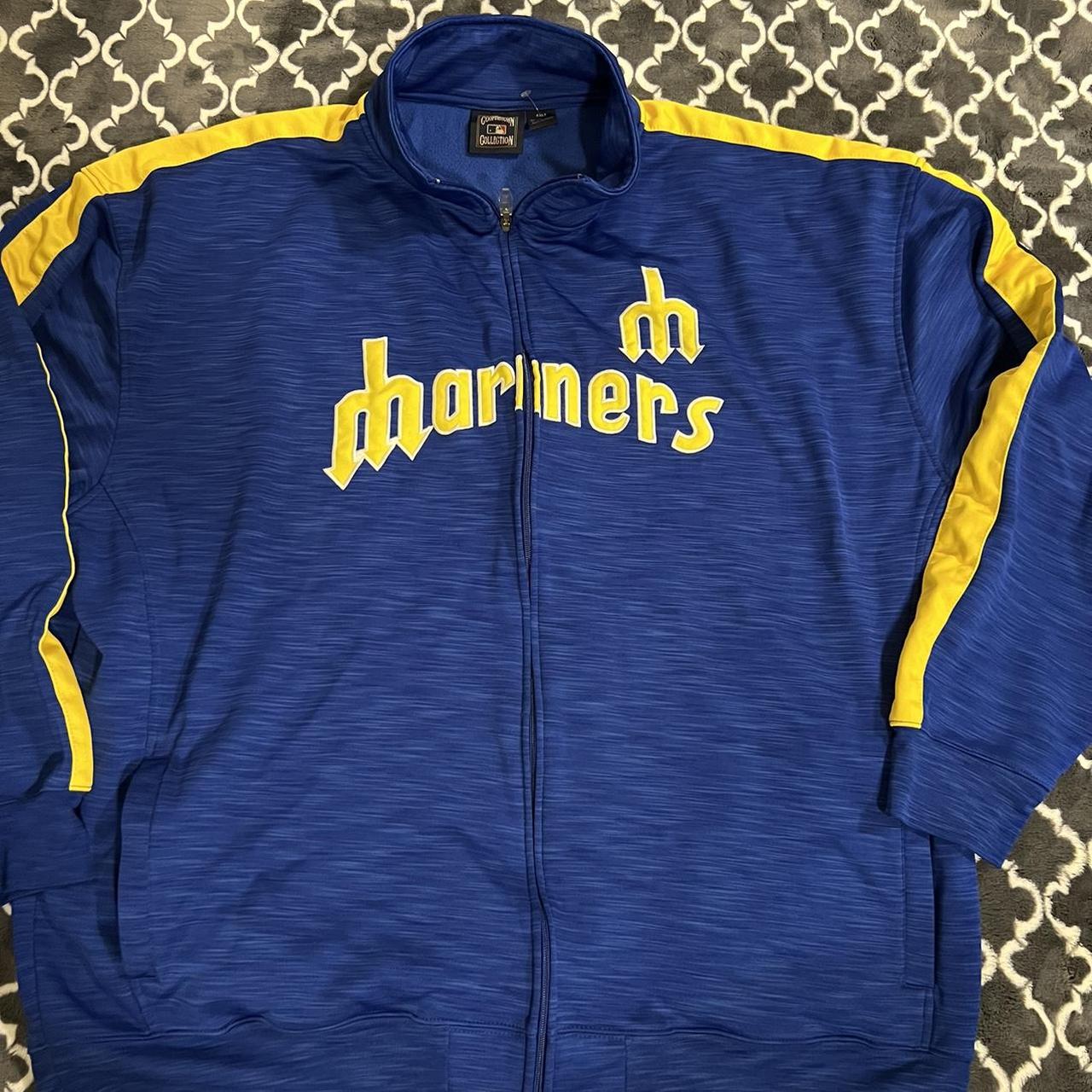 Seattle Mariners Track Jacket 4XL Perfect... Depop
