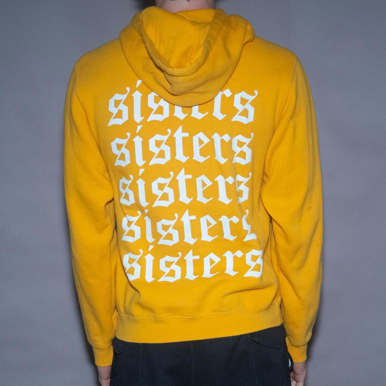 Sisters hoodie yellow on sale