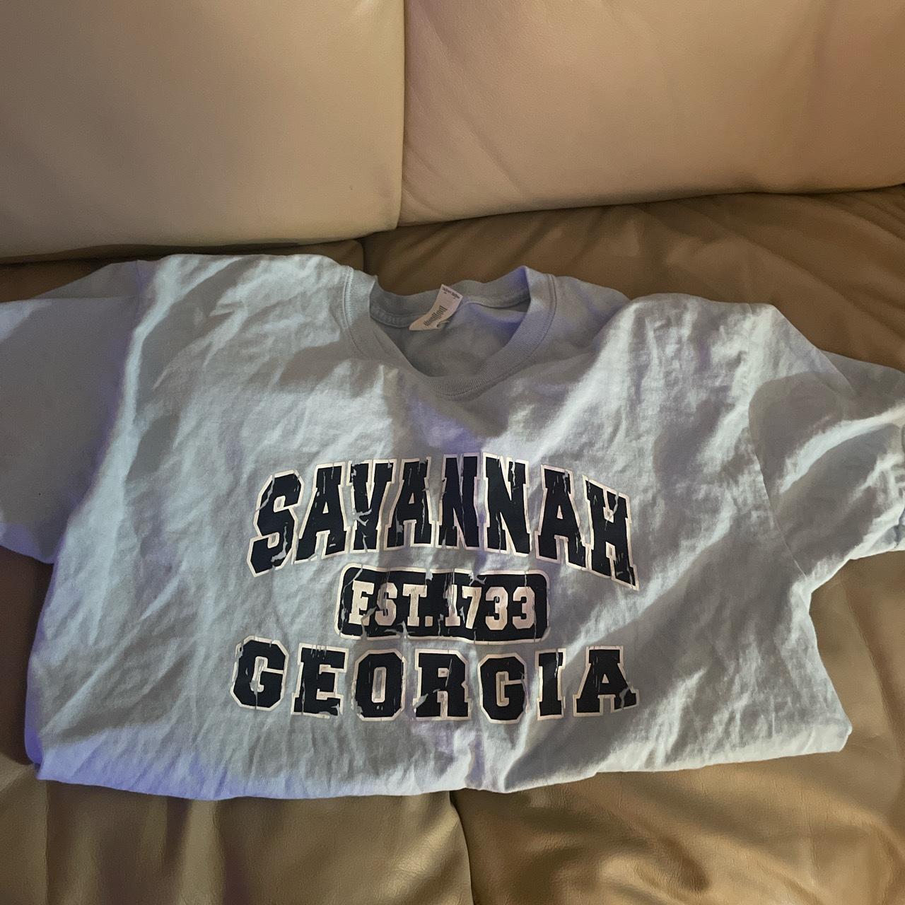 Thrifted SAVANNAH GA tshirt size L - Depop