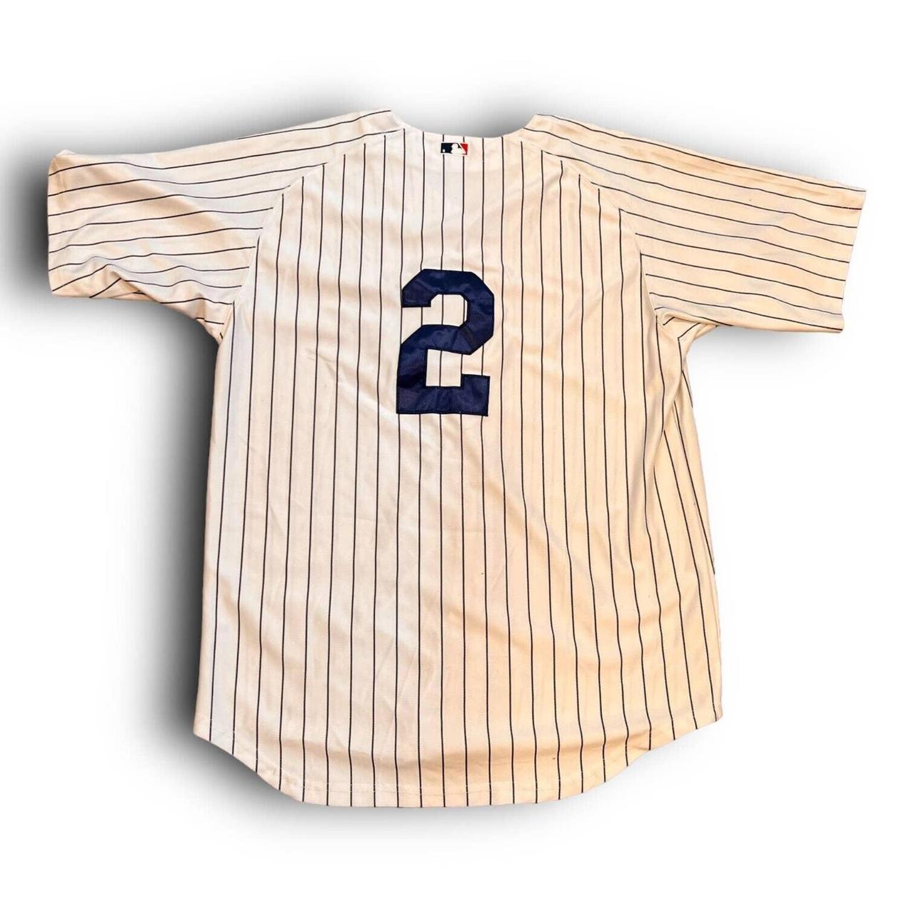 New York Yankees Derek Jeter Baseball Jersey Authentic Majestic Size 54