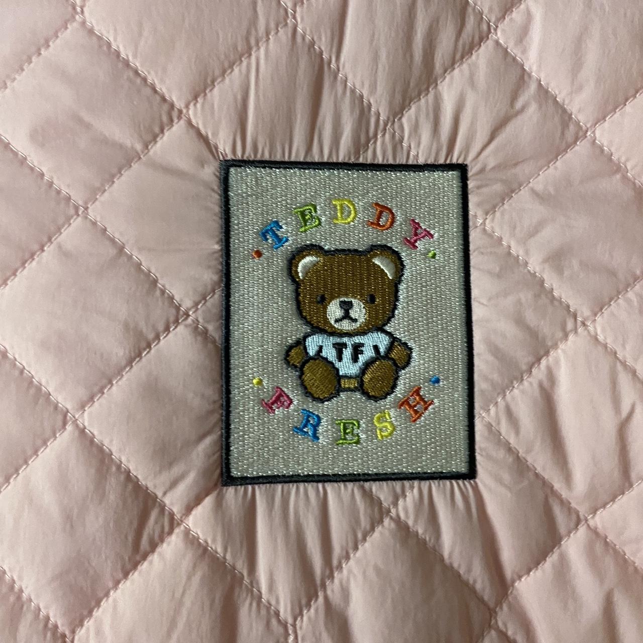 Teddy Fresh popular Quilted Color blocked jacket