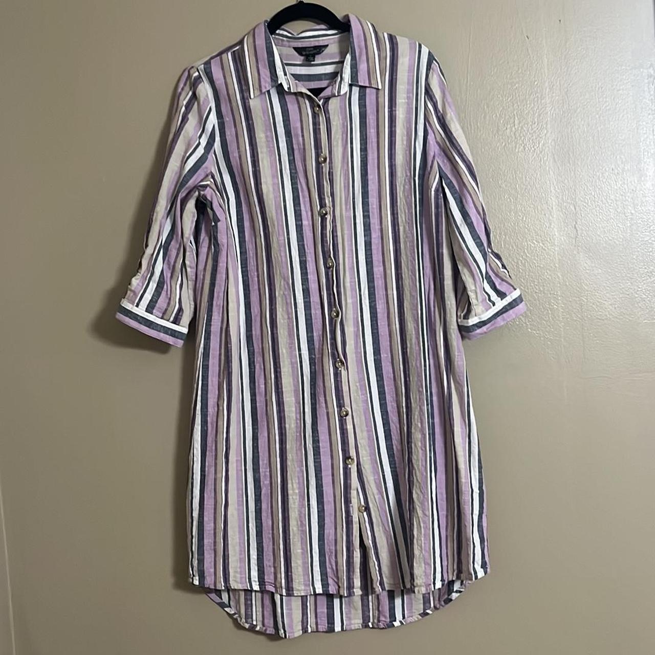 Mlle gabrielle button up clearance dress