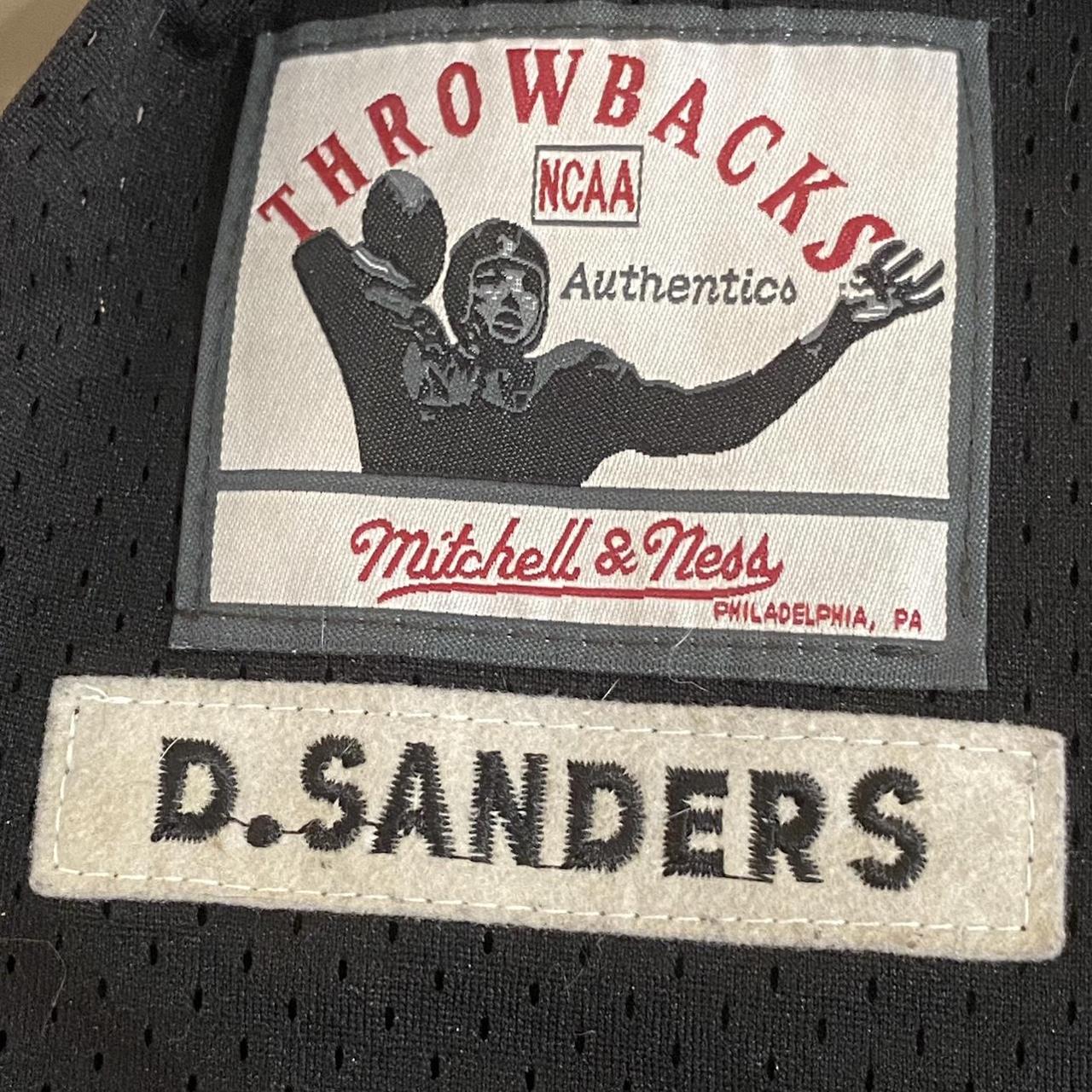 Size 54 Deion Sanders BLACK Atlanta Falcons jersey - Depop