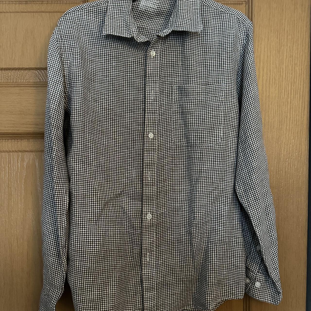 #muji #button #up #dress #shirt - Depop