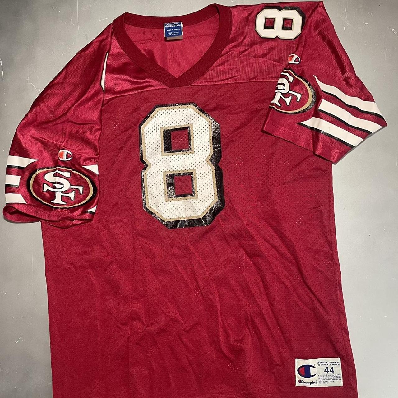 VINTAGE ADIDAS STEVE YOUNG SAN FRANCISCO 49ERS JERSEY - Depop